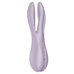 Satisfyer Stimulateur de clitoris vibrant Threesome 2 Satisfyer Violet